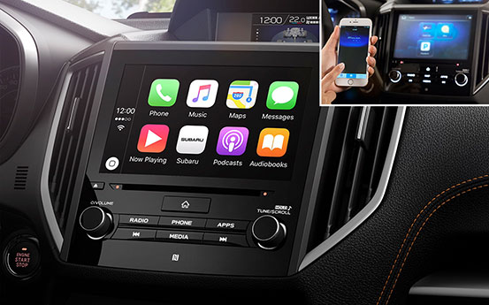 Apple CarPlay<sup>5</sup> und Android Auto™<sup>6</sup>